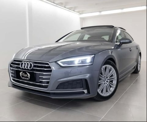 Audi A5 2.0 TFSI AMBITION PLUS QUATTRO - Cinza - 2017/2018