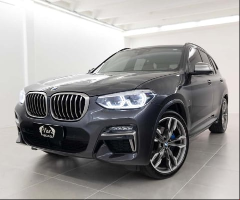 BMW X3 3.0 M40I 4X4 TURBO - Cinza - 2021/2021