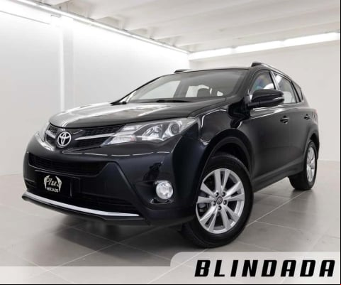 Toyota RAV-4 2.5 CVT 4x4   - Preta - 2015/2015