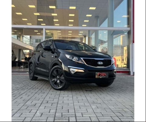 Kia Sportage LX 2.0 16V/ 2.0 16V Flex  Aut.  - Preta - 2014/2015