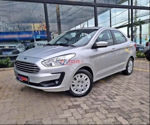 Ford KA 1.5 Sedan SE Plus 12V Flex 4p Aut. - Prata - 2019/2019