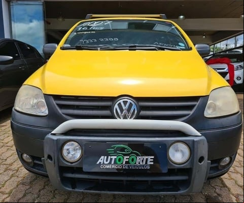Volkswagen CrossFox 1.6 Flex - Amarela - 2007/2007
