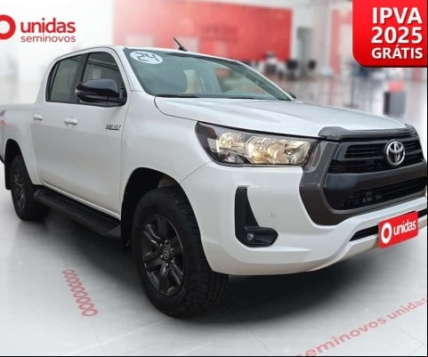 Toyota Hilux 2024 2.8 d-4d turbo diesel cd sr 4x4 automático